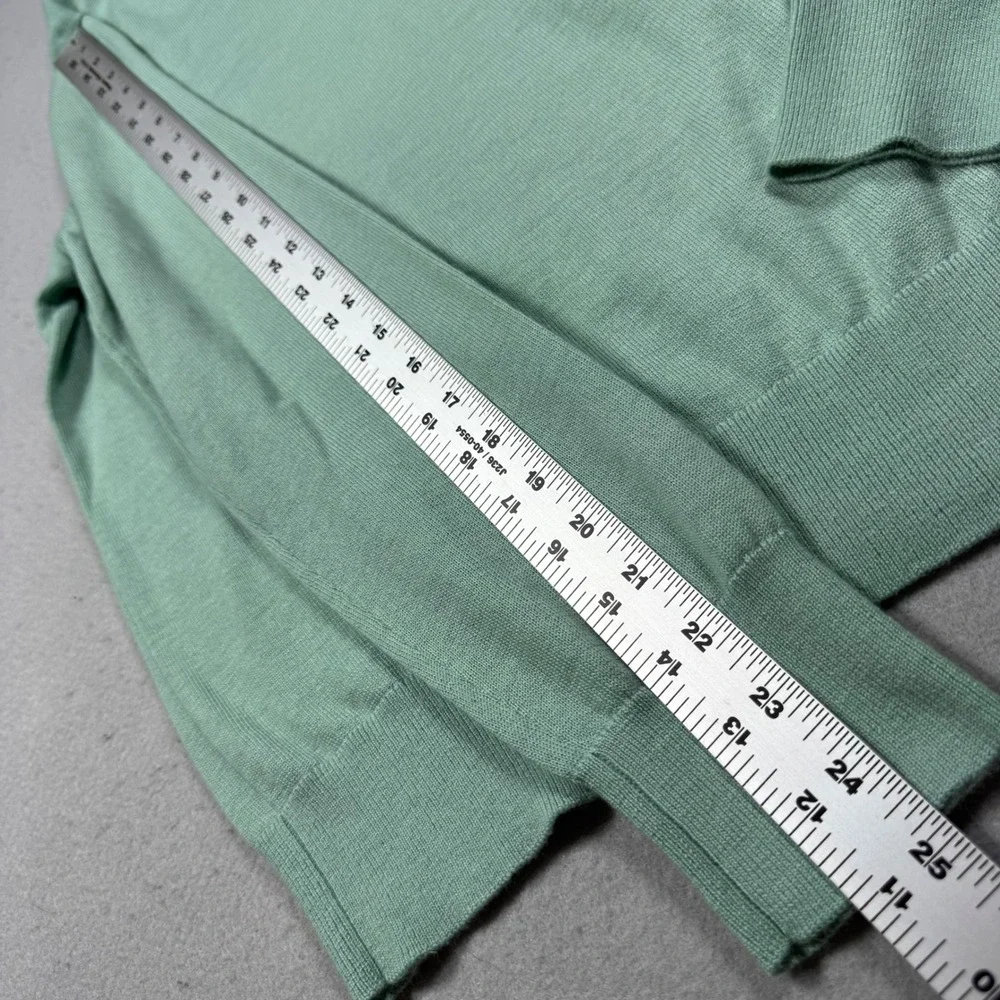 G/FORE Mens Mint Green 100% Cashmere V-Neck Golf Sweater NWT Small